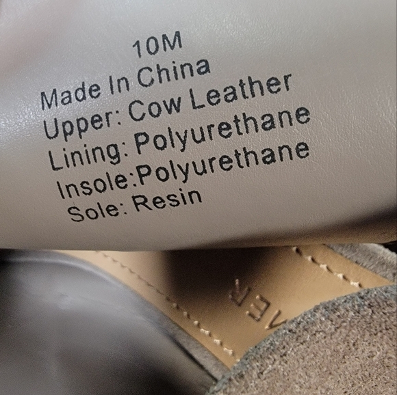 Gibson & Latimer Londyn Suede Slingbacks Booties Heels Size 10 - Picture 16 of 17